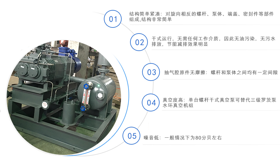LGB无油螺杆式真空泵