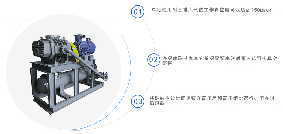 ZJQ气冷式罗茨真空泵